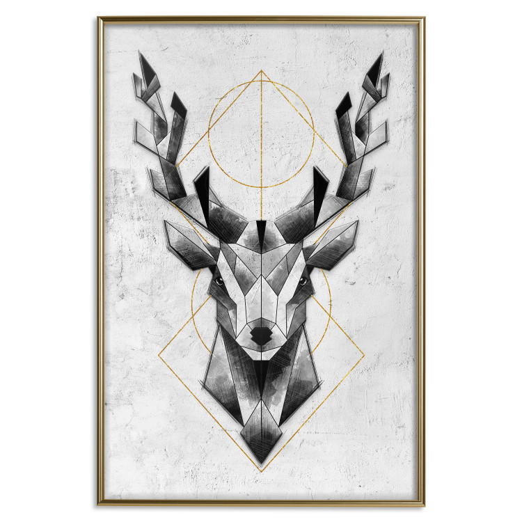Wall Poster Grey Deer [Poster] 143676 additionalImage 24