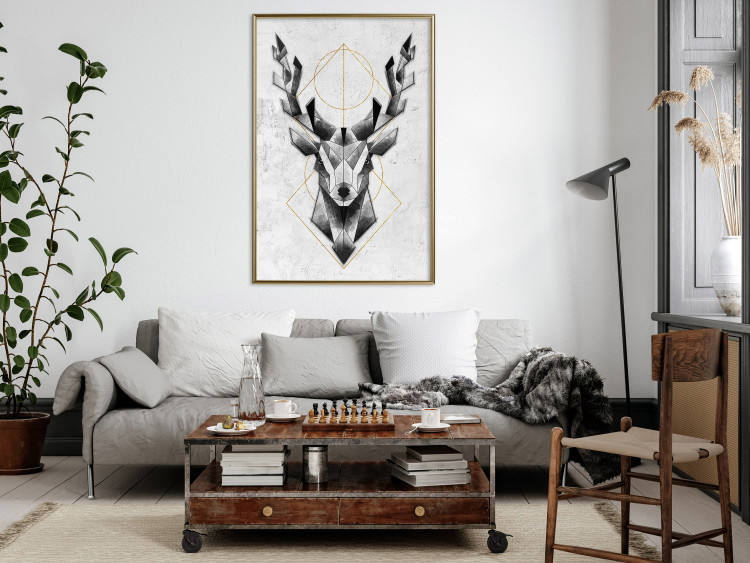 Wall Poster Grey Deer [Poster] 143676 additionalImage 15