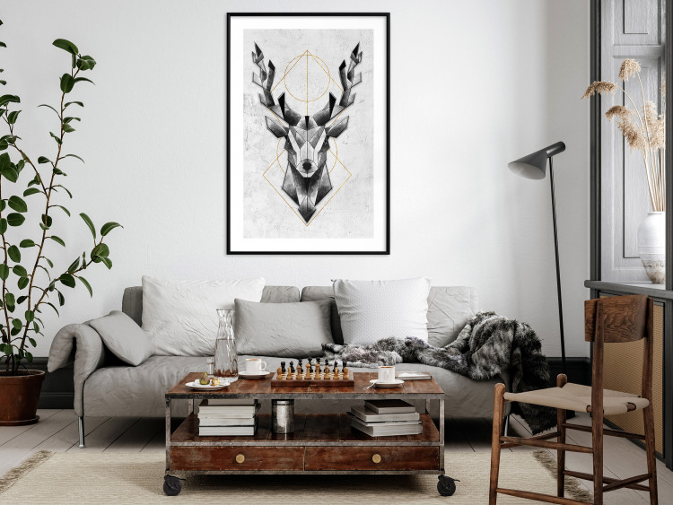Wall Poster Grey Deer [Poster] 143676 additionalImage 14