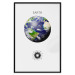 Wall Poster Green Planet - Earth, Abstract Composition with the Solar System II 146476 additionalThumb 18