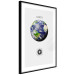 Wall Poster Green Planet - Earth, Abstract Composition with the Solar System II 146476 additionalThumb 10