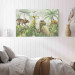 Large canvas print Dinosaurs - Watercolor Reptiles in the Prehistoric Green Jungle [Large Format] 151176 additionalThumb 6