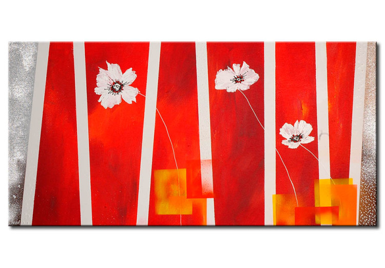 Canvas Curious poppy flowers 47276