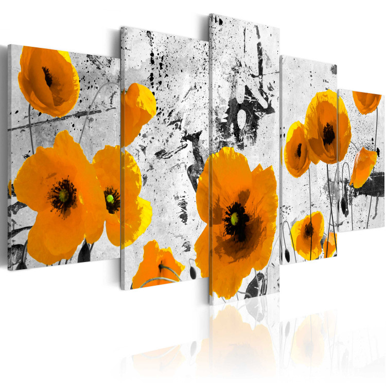 Canvas Poppies in the royal color 55476 additionalImage 2