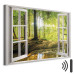 Canvas Art Print Window: View on Forest 105186 additionalThumb 8
