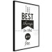 Wall Poster The Best Things in Life Are Free - black and white composition with texts 114686 additionalThumb 10