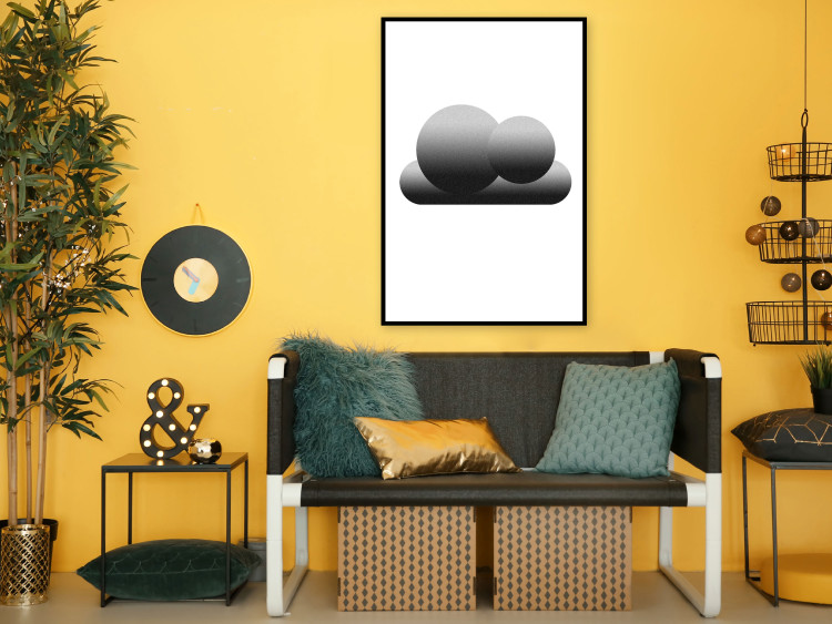 Canvas Black Cloud (1 Part) Vertical 116586 additionalImage 3