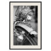 Poster Bicycle Details - black and white composition with a close-up of a bike 117786 additionalThumb 18