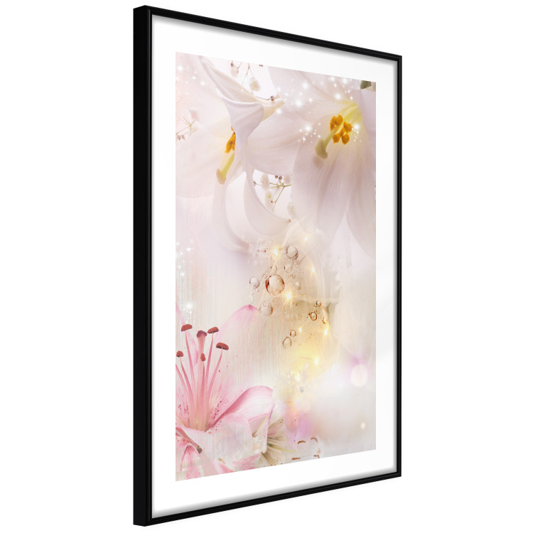 Poster Lilac Paradise - colorful composition with floral motif and water droplets 117886 additionalImage 10