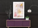 Poster Lilac Paradise - colorful composition with floral motif and water droplets 117886 additionalThumb 4
