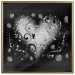 Wall Poster Gift Me Love - black and white heart adorned with floral ornaments 121886 additionalThumb 20