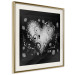 Wall Poster Gift Me Love - black and white heart adorned with floral ornaments 121886 additionalThumb 2