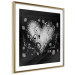 Wall Poster Gift Me Love - black and white heart adorned with floral ornaments 121886 additionalThumb 8