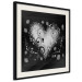 Wall Poster Gift Me Love - black and white heart adorned with floral ornaments 121886 additionalThumb 3