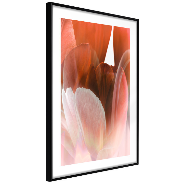 Wall Poster Mysterious Interior - flower with red plant motif with glow 124486 additionalImage 11