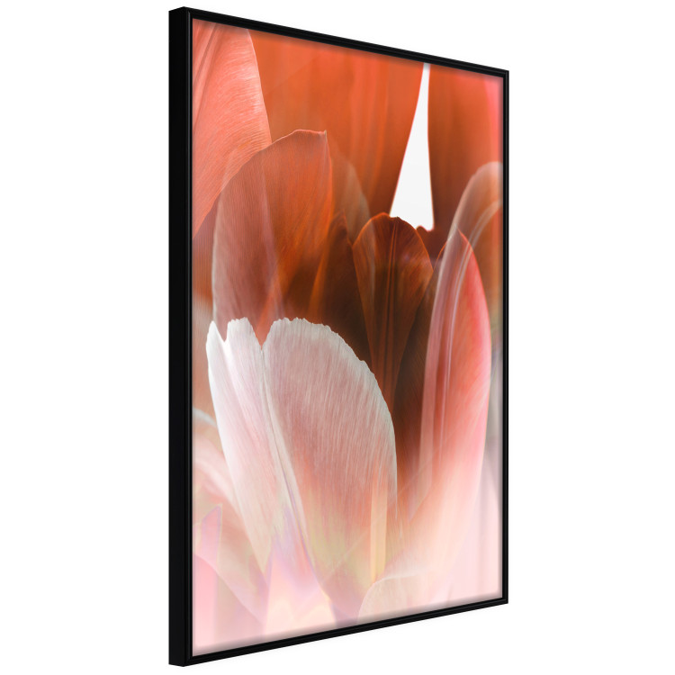 Wall Poster Mysterious Interior - flower with red plant motif with glow 124486 additionalImage 10