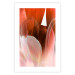 Wall Poster Mysterious Interior - flower with red plant motif with glow 124486 additionalThumb 19