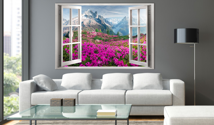 Large canvas print Alpine Rhododendrons [Large Format] 125386 additionalImage 6