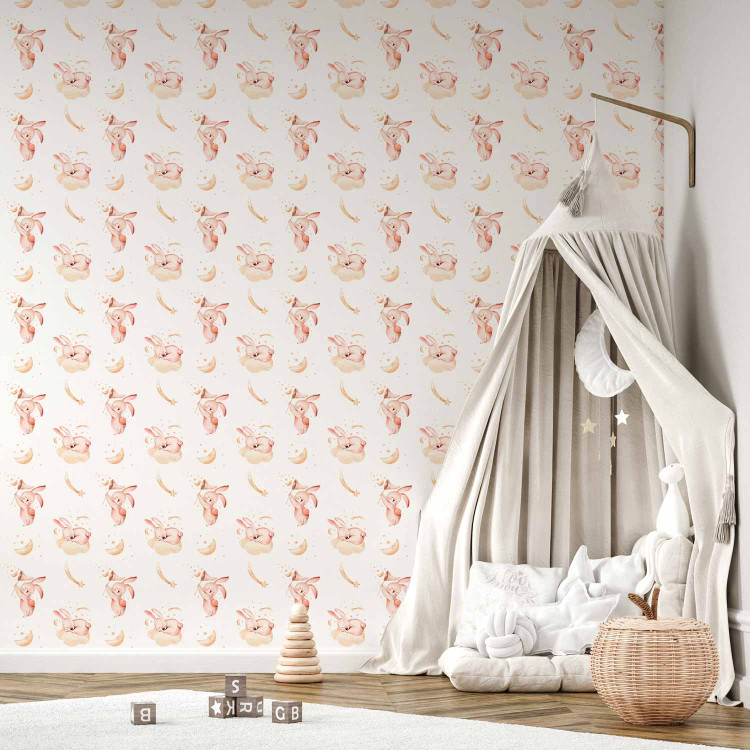 Modern Wallpaper Rabbit in the Stars 127186 additionalImage 8