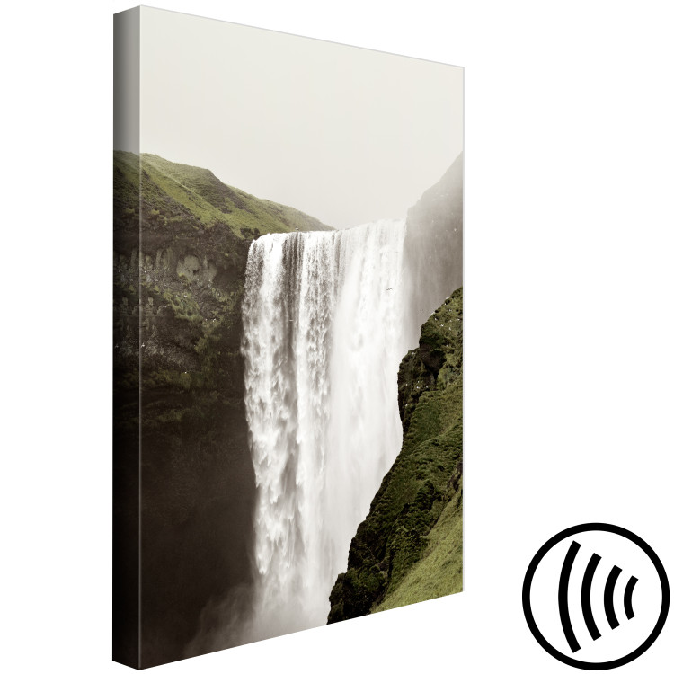 Canvas Print Majesty of Nature (1-piece) Vertical - landscape of a grand waterfall 130286 additionalImage 6