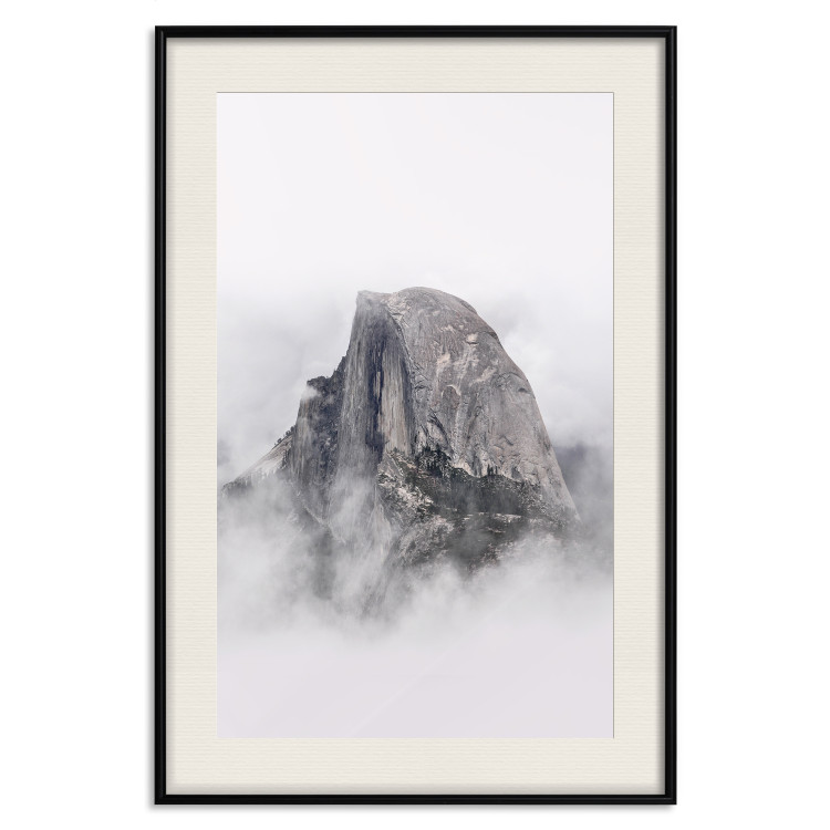 Wall Poster Half Dome - majestic mountain landscape embraced by bright clouds 130386 additionalImage 19