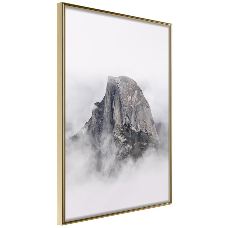 Wall Poster Half Dome - majestic mountain landscape embraced by bright clouds 130386 additionalImage 4