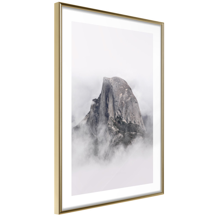 Wall Poster Half Dome - majestic mountain landscape embraced by bright clouds 130386 additionalImage 5
