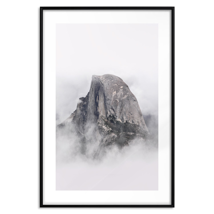 Wall Poster Half Dome - majestic mountain landscape embraced by bright clouds 130386 additionalImage 15