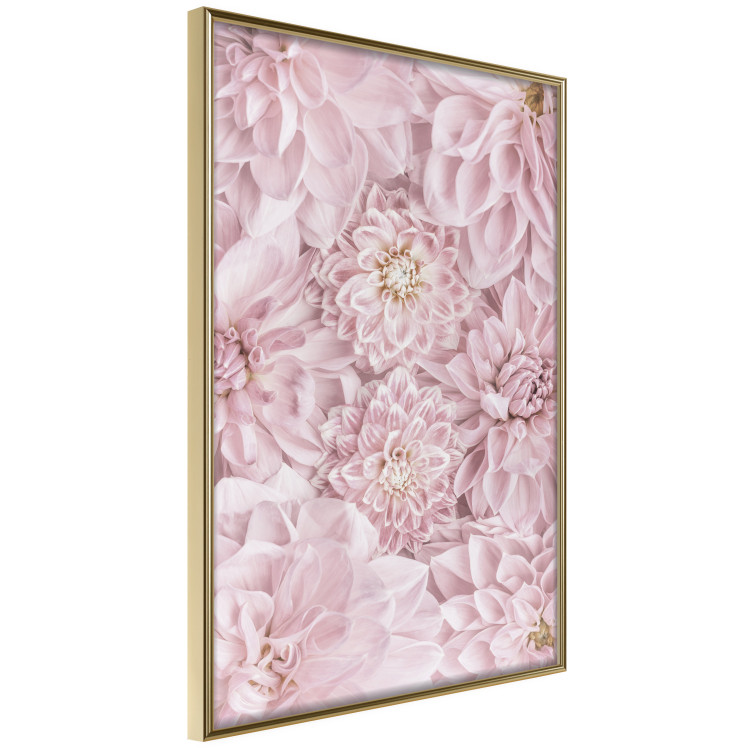 Poster Morning Flowers - composition of pink flowers in a romantic motif 135586 additionalImage 22