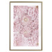 Poster Morning Flowers - composition of pink flowers in a romantic motif 135586 additionalThumb 3
