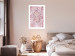 Poster Morning Flowers - composition of pink flowers in a romantic motif 135586 additionalThumb 13