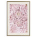 Poster Morning Flowers - composition of pink flowers in a romantic motif 135586 additionalThumb 27