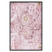 Poster Morning Flowers - composition of pink flowers in a romantic motif 135586 additionalThumb 7