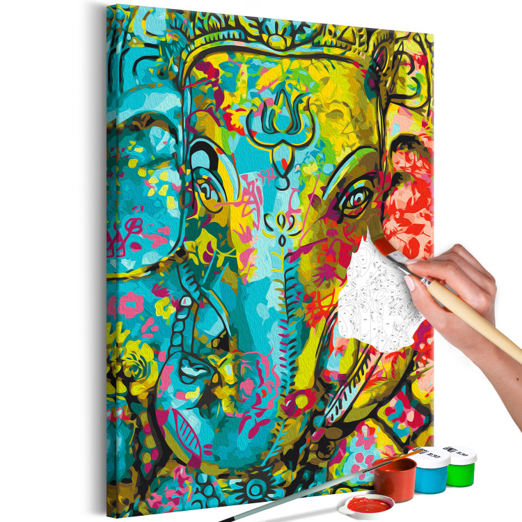 Paint by number Colourful Ganesha 135686 additionalImage 4