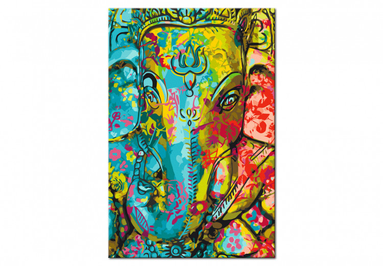 Paint by number Colourful Ganesha 135686 additionalImage 3