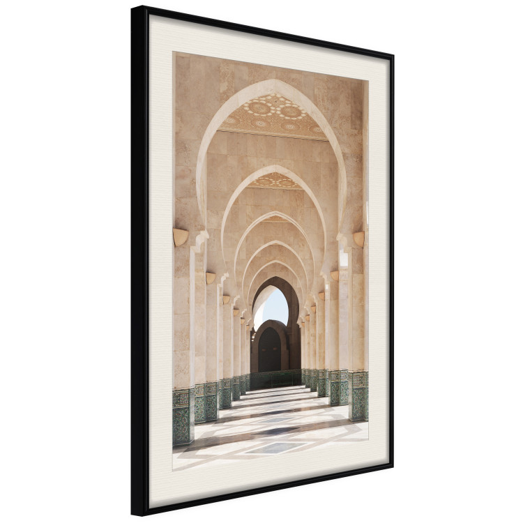 Wall Poster Mosque in Casablanca - architectural composition of a building with columns 135786 additionalImage 10