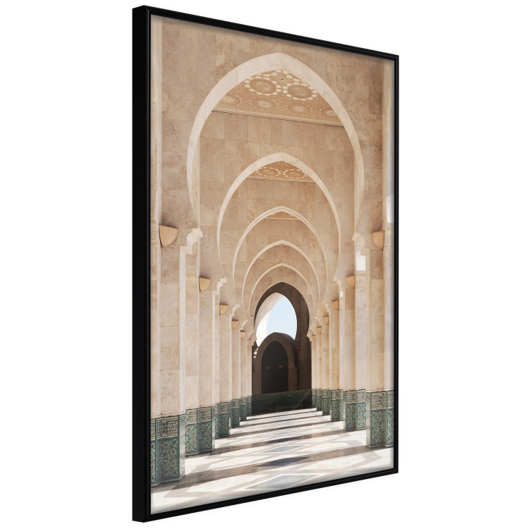 Wall Poster Mosque in Casablanca - architectural composition of a building with columns 135786 additionalImage 5