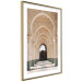 Wall Poster Mosque in Casablanca - architectural composition of a building with columns 135786 additionalThumb 2