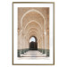 Wall Poster Mosque in Casablanca - architectural composition of a building with columns 135786 additionalThumb 13
