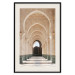Wall Poster Mosque in Casablanca - architectural composition of a building with columns 135786 additionalThumb 17