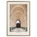 Wall Poster Mosque in Casablanca - architectural composition of a building with columns 135786 additionalThumb 18