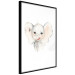 Wall Poster Happy Elephant - a cute composition for children with a wild animal 136386 additionalThumb 4