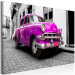 Large canvas print Cuban Classic Car (Pink) [Large Format] 137586 additionalThumb 3