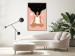 Wall Poster Morning Yoga - meditating woman drifting into thoughts in a dark cosmos 138886 additionalThumb 12