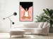 Wall Poster Morning Yoga - meditating woman drifting into thoughts in a dark cosmos 138886 additionalThumb 14