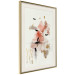 Poster Abstraction in Warm Tones - Watercolor, Traces of Color and Traces of Gold 146186 additionalThumb 11