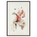 Poster Abstraction in Warm Tones - Watercolor, Traces of Color and Traces of Gold 146186 additionalThumb 23