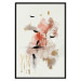 Poster Abstraction in Warm Tones - Watercolor, Traces of Color and Traces of Gold 146186 additionalThumb 17
