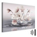 Canvas Art Print Love Nectar (1-piece) Wide - pink magnolias reflected in water 149286 additionalThumb 8