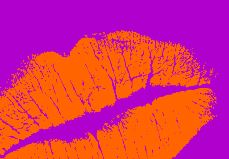 Canvas Kisses: Pop Art (4-piece) - colorful lips in street art style 149686 additionalImage 5